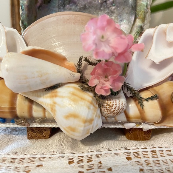 VTG | Retro 1950s MCM Abalone Shell Art Sculpture - Picture 5 of 16